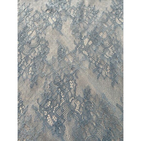 Urban Outfitters Women Sz Small Blue Mesh Lace Maxi Skirt Cover Up - Picture 5 of 10